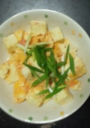 豆腐とタラコのオムレツ-レシピのメイン写真