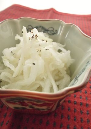 さっぱり簡単！白だしレモン大根-レシピのメイン写真