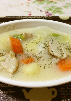 手軽で栄養満点のクリームシチュー-レシピのメイン写真