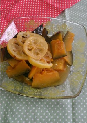 かぼちゃのレモン煮-レシピのメイン写真