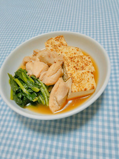 ✽鶏肉と焼き豆腐の炊き合わせ✽-レシピのメイン写真
