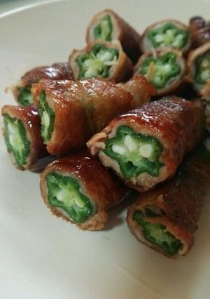 ＊オクラの肉巻き＊-レシピのメイン写真