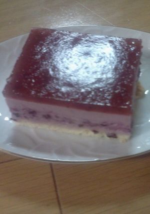 ブルーベリー・ムース・ケーキ-レシピのメイン写真