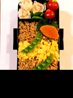 鶏そぼろ弁当☆カレー風味☆-レシピのメイン写真