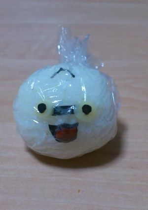 キャラ弁 妖怪ウォッチおにぎり①-レシピのメイン写真