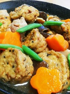 簡単!がんもどきの煮物☆筑前煮風-レシピのメイン写真