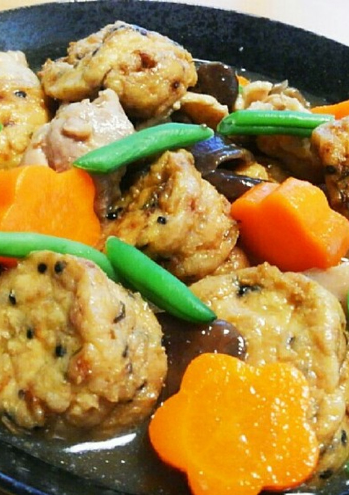 簡単！がんもどきの煮物☆筑前煮風-レシピのメイン写真