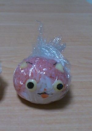 キャラ弁 妖怪ウォッチおにぎり②-レシピのメイン写真