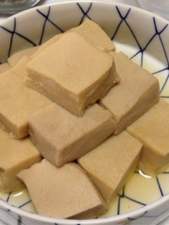 褒められ高野豆腐の含め煮-レシピのメイン写真