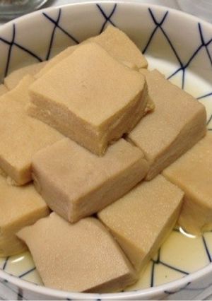 褒められ高野豆腐の含め煮-レシピのメイン写真