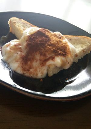 喫茶店並み！バナヨーグルのけ＊ミニパン-レシピのメイン写真