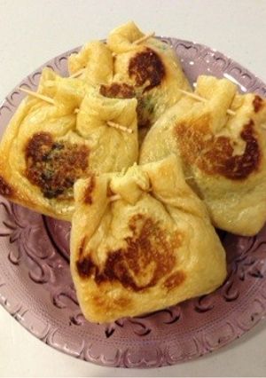 しらす納豆の薄揚げ巾着〜梅風味☆-レシピのメイン写真
