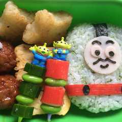 รูปของ キャラ弁★きかんしゃトーマス・パーシー
