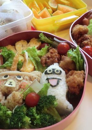 妖怪ウォッチも応援!2014運動会弁当-レシピのメイン写真