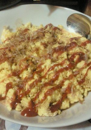 お好み焼き風変わりオムレツ-レシピのメイン写真