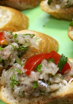 夏は食材を切るだけで美味しい鯵のタルタル-レシピのメイン写真
