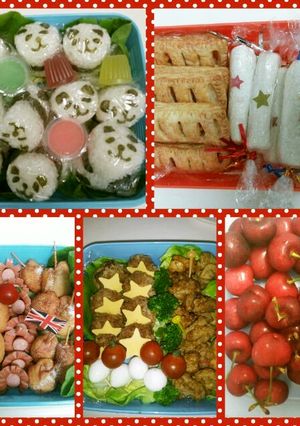 2014　運動会お弁当-レシピのメイン写真