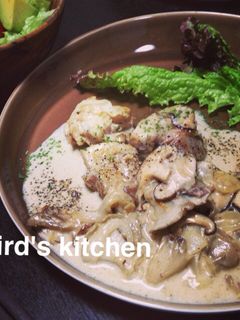 鶏のソテー~アンチョビクリームソース~-レシピのメイン写真