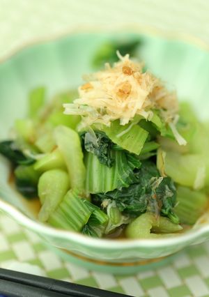 ほたて風味の青梗菜お浸し❃-レシピのメイン写真