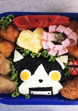 ☆キャラ弁☆妖怪ウォッチ ロボニャン-レシピのメイン写真