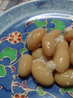 蒸し大豆の塩麹漬け♪-レシピのメイン写真