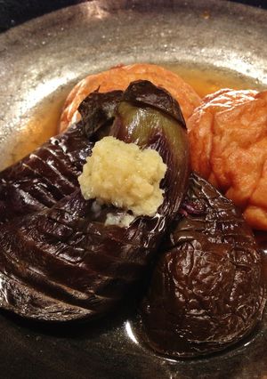 おうち和食☆小茄子と魚河岸あげのさっと煮-レシピのメイン写真