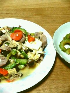 豚小間でゴーヤチャンプルー-レシピのメイン写真