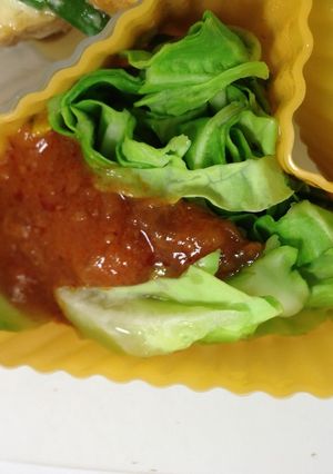 簡単弁当ミートソースキャベツ-レシピのメイン写真