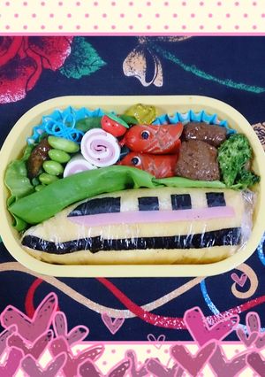 ドクターイエローおにぎり弁当！-レシピのメイン写真