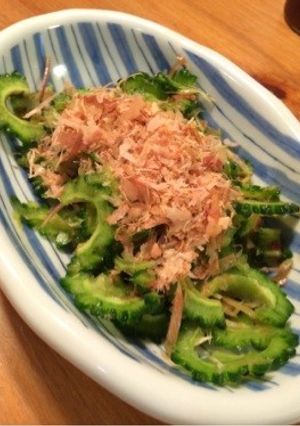 ゴーヤとみょうがのナンプラーポン酢-レシピのメイン写真