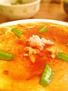 中華街で食べた★甘くない蟹玉-レシピのメイン写真