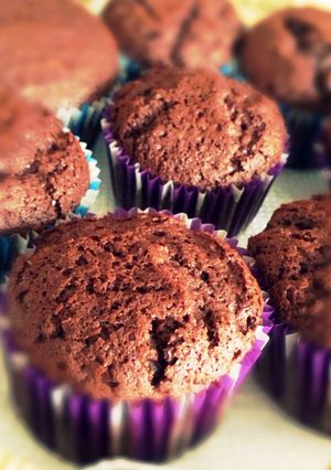 簡単★HMでチョコカップケーキ-レシピのメイン写真