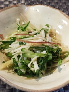 えのきと胡瓜のたっぷり薬味和え-レシピのメイン写真