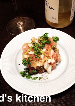 鯵のたたき～ケイパーとマスタードの香り～-レシピのメイン写真