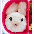 時間がなくてもキャラ弁☆うさぎのモフィ