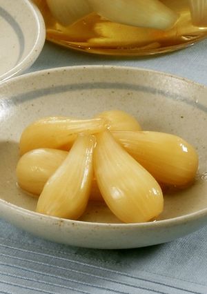 黒酢でアレンジ♪らっきょう漬け-レシピのメイン写真