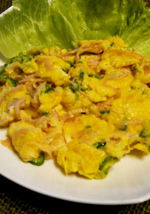 朝食に！チーズスクランブルエッグ♪-レシピのメイン写真