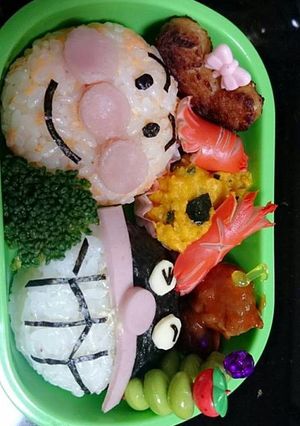 子供が大好きアンパンマンのキャラ弁-レシピのメイン写真