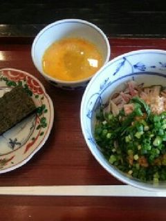 暑い日に♡簡単納豆そば-レシピのメイン写真