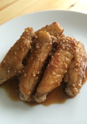 カリッと手羽先の甘醤油だれ-レシピのメイン写真