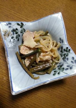わらびと豚肉の煮物-レシピのメイン写真