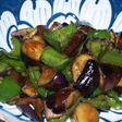 5分で作る茄子とピーマンの醤油炒め