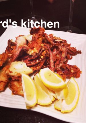 いかと白身魚のから揚げ～クミン風味～-レシピのメイン写真
