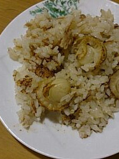簡単美味ほたてとシーチキンの炊き込みご飯-レシピのメイン写真