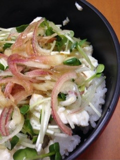 豆腐丼-レシピのメイン写真