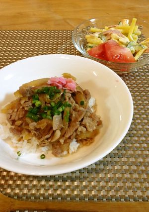 我が家の豚どんぶり-レシピのメイン写真