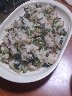 大根葉の簡単焼き飯-レシピのメイン写真