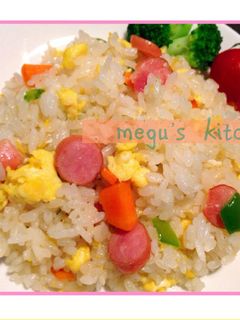 ♡にんにくたっぷりピラフ風♡チャーハン-レシピのメイン写真