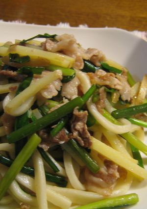 夏の定番！エスニック!?　な焼きうどん-レシピのメイン写真