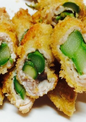 アスパラ巻きカツ-レシピのメイン写真